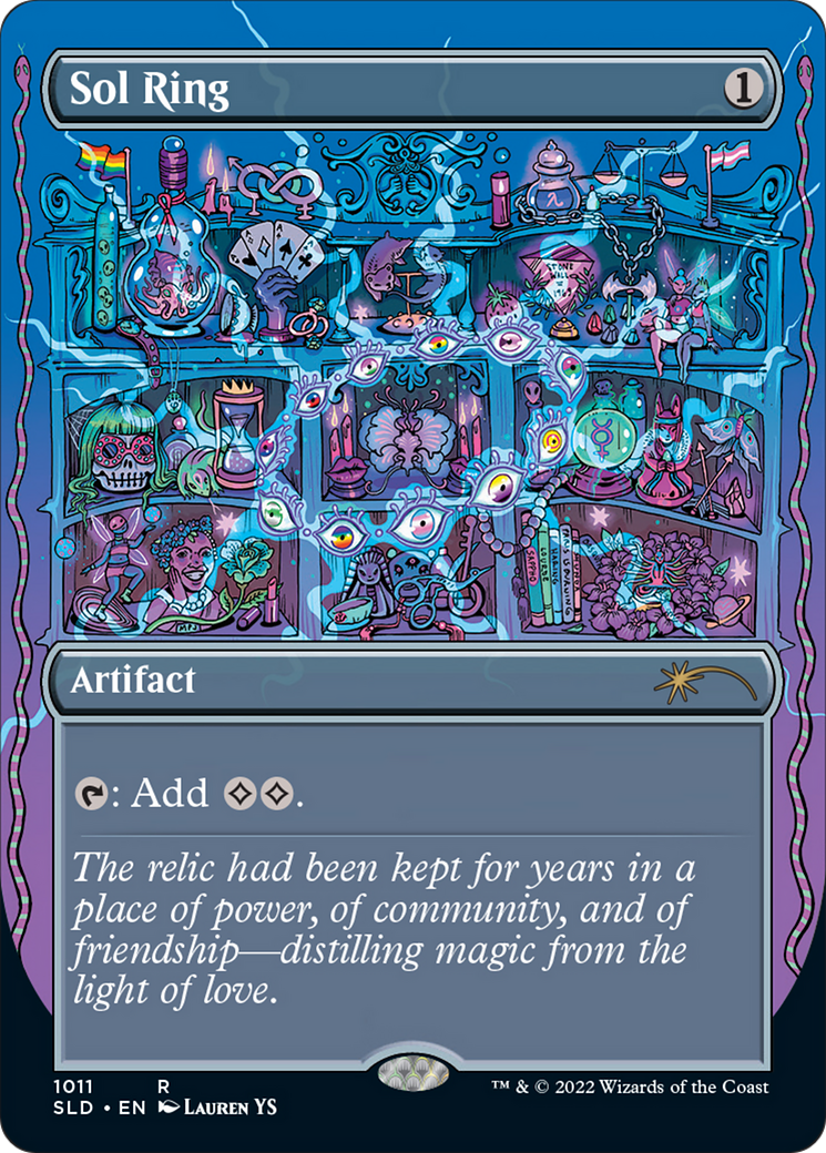 Sol Ring (SLD-1011) - Secret Lair Drop (Borderless)