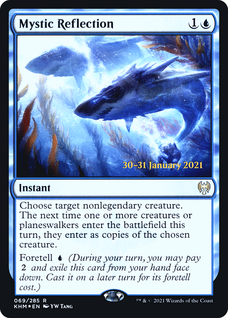 Mystic Reflection (PRE-69S) - Kaldheim Promos Foil
