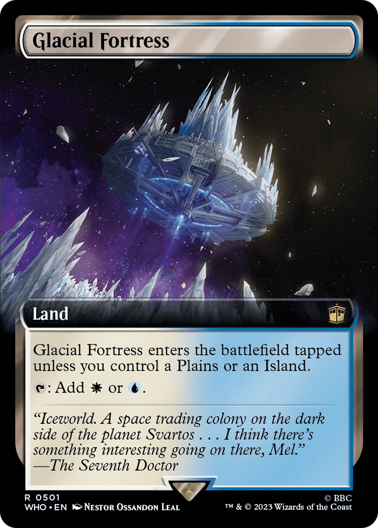 Glacial Fortress (WHO-501) - Doctor Who: (Extended Art) Foil