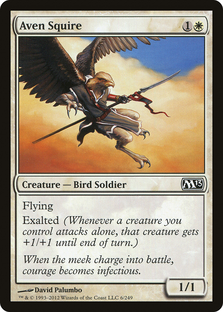 Aven Squire (M13-006) - Magic 2013