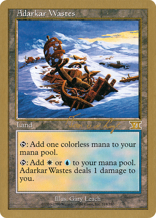 Adarkar Wastes (WCD-) - World Championship Decks 2000