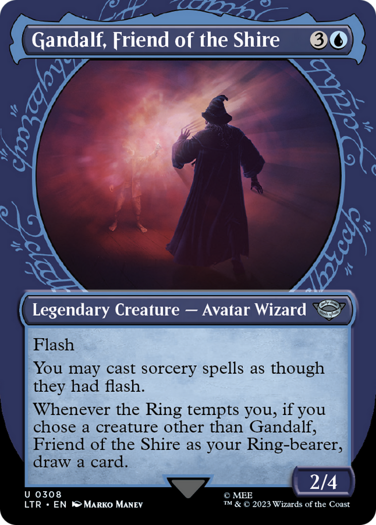 Gandalf, Friend of the Shire (LTR-308) - The Lord of the Rings: Tales of Middle-earth: (Showcase) (Borderless)