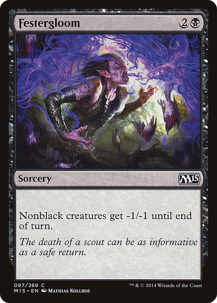 Festergloom (M15-097) - Magic 2015