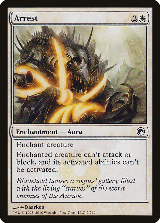 Arrest (SOM-002) - Scars of Mirrodin