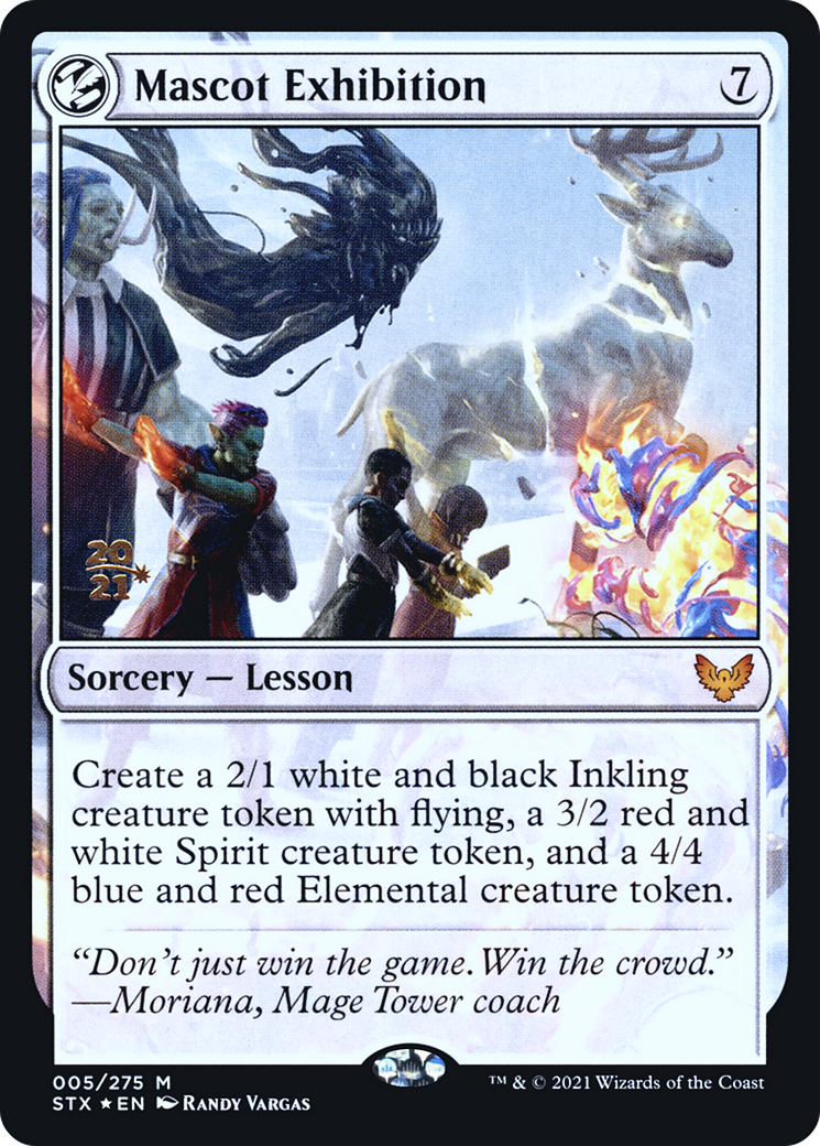 Mascot Exhibition (PRE-05S) - Strixhaven: School of Mages Promos: (lesson) Foil